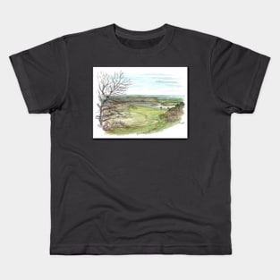 Shirburn Hill - Oxfordshire Kids T-Shirt